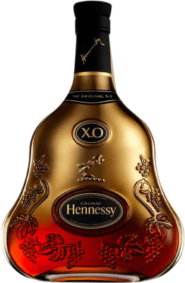 275,95 € Spedizione Gratuita | Cognac Hennessy X.O. Art by Frank Gehry A.O.C. Cognac Francia Bottiglia 70 cl