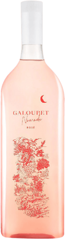 32,95 € Envío gratis | Vino rosado Château Galoupet Nomade A.O.C. Côtes de Provence Francia Syrah, Garnacha, Cinsault, Rolle Botella 75 cl