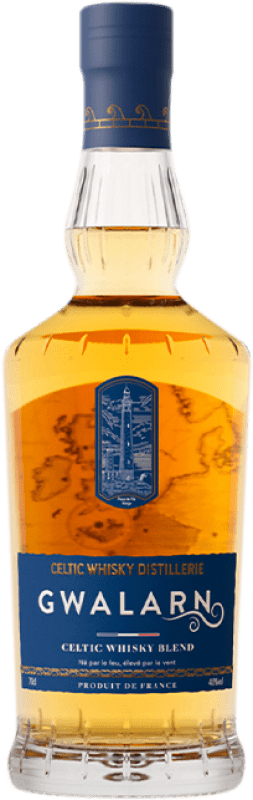 43,95 € Envío gratis | Whisky Blended Celtic Gwalarn Francia 70 cl