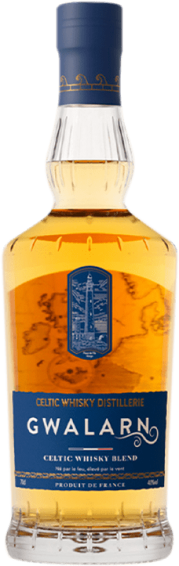 39,95 € Envío gratis | Whisky Blended Celtic Gwalarn Francia Botella 70 cl