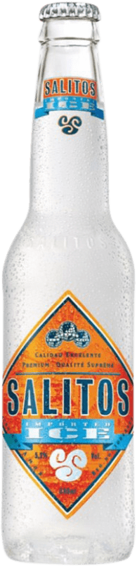 39,95 € Kostenloser Versand | 24 Einheiten Box Mixer Salitos Ice Mexiko Drittelliterflasche 33 cl