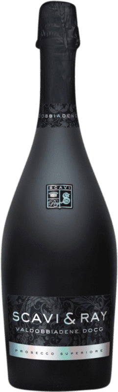 16,95 € 免费送货 | 白起泡酒 Scavi & Ray Superiore D.O.C.G. Prosecco di Valdobbiadene Superiore di Cartizze 威尼托 意大利 瓶子 75 cl