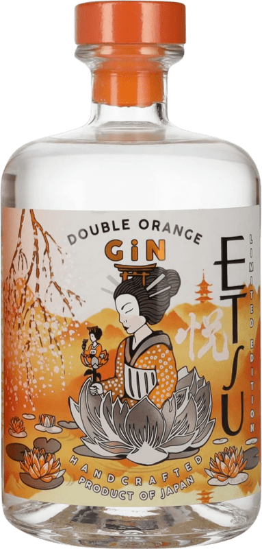 71,95 € 送料無料 | ジン Asahikawa Etsu Double 日本 70 cl Orange — オレンジ