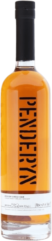 679,95 € Бесплатная доставка | Односолодовый виски Penderyn Rich Oak Single Cask — Одна бочка Уэльс Объединенное Королевство Бутылка 70 cl