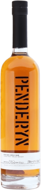 649,95 € 送料無料 | ウイスキーシングルモルト Penderyn Rich Oak Single Cask ウェールズ イギリス ボトル 70 cl