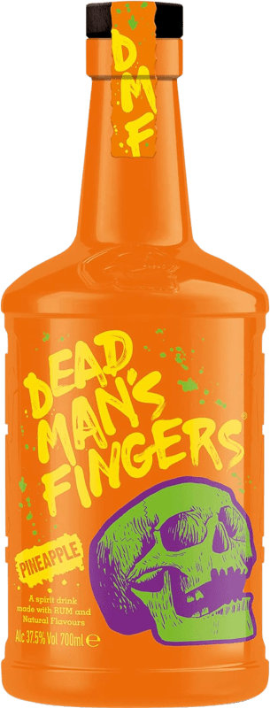 25,95 € 免费送货 | 朗姆酒 Dead Man's Fingers Pineapple Rum 英国 瓶子 70 cl