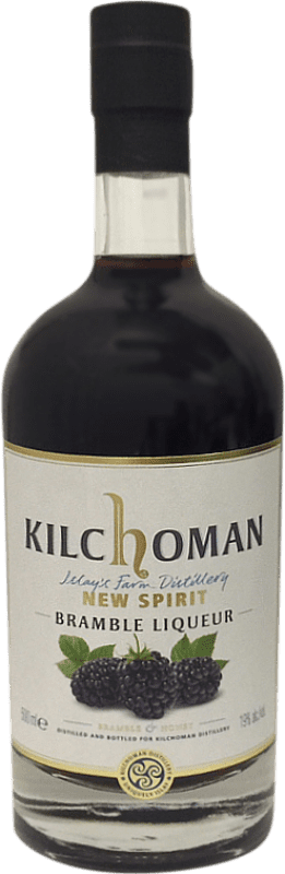 25,95 € Envio grátis | Licores Kilchoman Bramble Escócia Reino Unido Garrafa Medium 50 cl Mora — Amora, Whisky