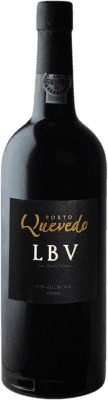 16,95 € Envio grátis | Vinho fortificado Quevedo LBV I.G. Porto Porto Portugal Touriga Franca, Touriga Nacional, Tinta Roriz, Tinta Barroca Garrafa 75 cl