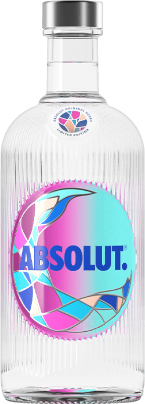 21,95 € Kostenloser Versand | Wodka Absolut Edición Limitada Schweden Flasche 70 cl