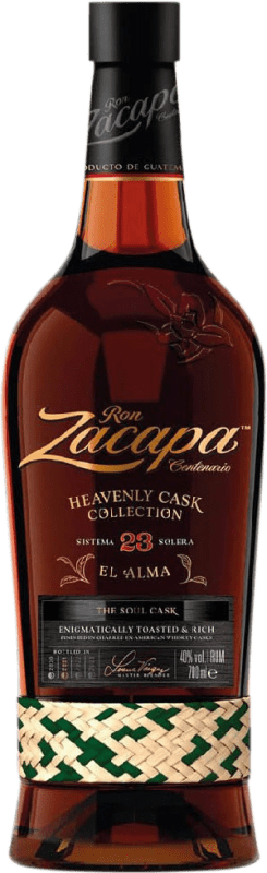 123,95 € Envio grátis | Rum Zacapa El Alma Heavenly Cask Collection Guatemala 23 Anos Garrafa 70 cl