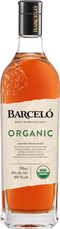 35,95 € Spedizione Gratuita | Rum Barceló Repubblica Dominicana Organic — Bio 70 cl