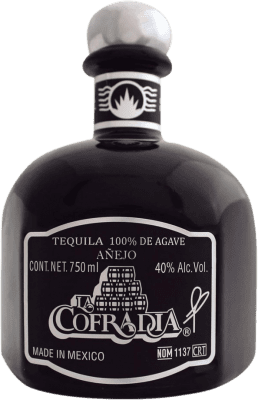 108,95 € Envío gratis | Tequila La Cofradía Single Barrel Especial Cerámica Reserva México Botella 70 cl