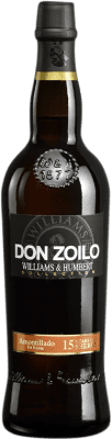 14,95 € Envoi gratuit | Vin Fortifié Williams & Humbert Don Zoilo Amontillado, Fino en Rama — Non Filtré D.O. Jerez-Xérès-Sherry Andalousie Espagne Palomino Fino 15 Ans 75 cl