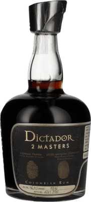 1 234,95 € Envío gratis | Ron Dictador 2 Masters Ximénez Spínola Colombia Botella 70 cl