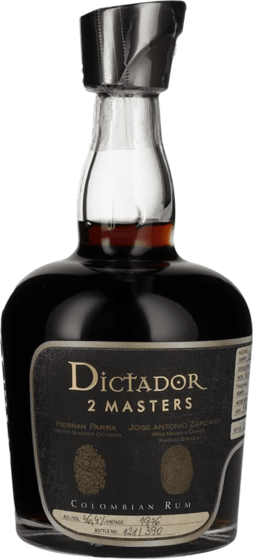 1 577,95 € 免费送货 | 朗姆酒 Dictador 2 Masters Ximénez Spínola Sherry Cask Finish — 橡木桶陈酿收尾 哥伦比亚 70 cl