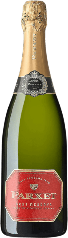 37,95 € 送料無料 | 白のスパークリングワイン Parxet Brut — ブリュット レセルバ D.O. Cava カタロニア スペイン Macabeo — マカベオ, Parellada — パレリャーダ マグナムボトル 1,5 L