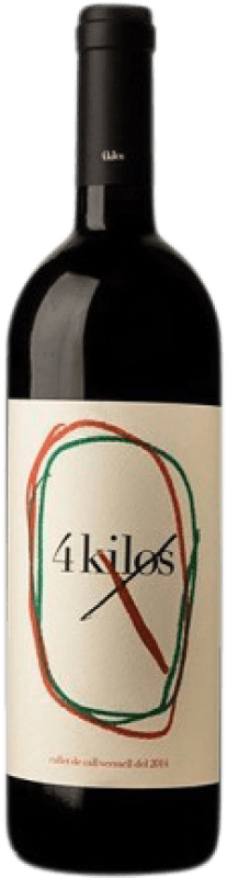 33,95 € 免费送货 | 红酒 4 Kilos I.G.P. Vi de la Terra de Mallorca 马略卡 西班牙 Callet 瓶子 75 cl