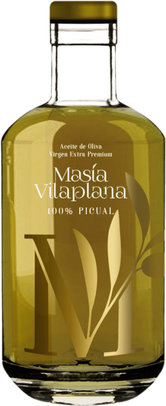14,95 € Kostenloser Versand | Olivenöl Masía Vilaplana E-NOL Extra Nativ Spanien Medium-Flasche 50 cl