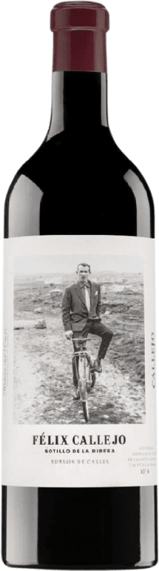 156,95 € Бесплатная доставка | Красное вино Félix Callejo D.O. Ribera del Duero Кастилия-Леон Испания Tempranillo — Темпранильо Бутылка Магнум 1,5 L