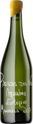 10,95 € Envío gratis | Vino blanco Parajes del Valle D.O. Manchuela Castilla la Mancha España Macabeo Botella 75 cl