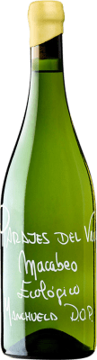 15,95 € Envoi gratuit | Vin Blanc Parajes del Valle D.O. Manchuela Castilla La Mancha Espagne Macabeo — Macabeu 75 cl