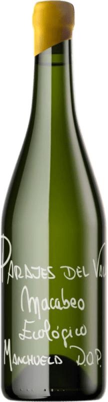 10,95 € Envoi gratuit | Vin blanc Parajes del Valle D.O. Manchuela Castilla La Mancha Espagne Macabeo Bouteille 75 cl