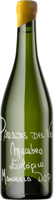 10,95 € Free Shipping | White wine Parajes del Valle D.O. Manchuela Castilla la Mancha Spain Macabeo Bottle 75 cl