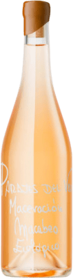 12,95 € Envío gratis | Vino rosado Parajes del Valle Maceración D.O. Manchuela Castilla la Mancha España Macabeo Botella 75 cl