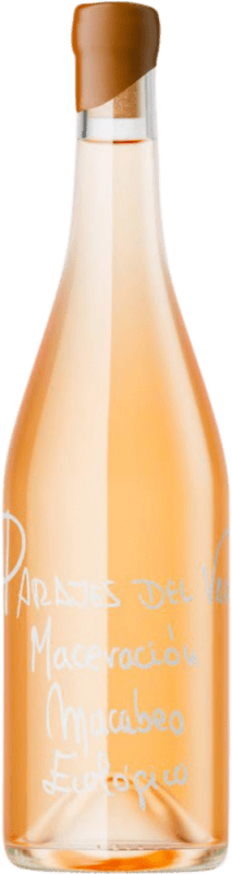 12,95 € Kostenloser Versand | Rosé-Wein Parajes del Valle Maceración D.O. Manchuela Kastilien-La Mancha Spanien Macabeo Flasche 75 cl