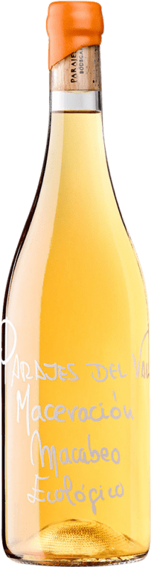 19,95 € 免费送货 | 桃红葡萄酒 Parajes del Valle Maceración — 浸渍 D.O. Manchuela 卡斯蒂利亚 - 拉曼恰 西班牙 Macabeo — 马卡贝奥 75 cl