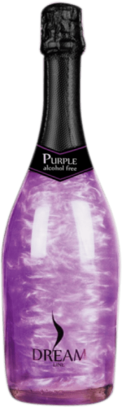 5,95 € Kostenloser Versand | Weißer Sekt Dream Line World Purple Touch Plata Spanien Flasche 75 cl