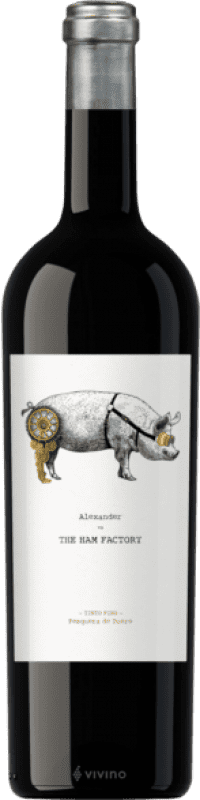 374,95 € 免费送货 | 红酒 Casa Rojo Alexander The Ham Factory D.O. Ribera del Duero 卡斯蒂利亚莱昂 西班牙 Tempranillo, Merlot, Cabernet Sauvignon, Malbec 特别的瓶子 5 L