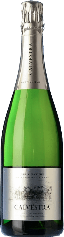 32,95 € Envoi gratuit | Blanc mousseux Mustiguillo Finca Calvestra Brut Nature Espagne Chardonnay, Merseguera Bouteille 75 cl