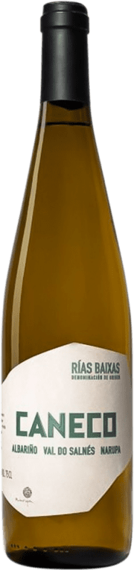 17,95 € Free Shipping | White wine Narupa Caneco D.O. Rías Baixas Galicia Spain Albariño Bottle 75 cl