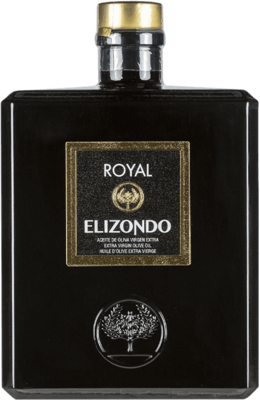 31,95 € Envío gratis | Aceite de Oliva Elizondo Royal España Botella 1 L