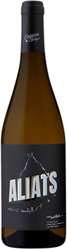 12,95 € Envio grátis | Vinho branco Enguera Aliats Blanco D.O. Valencia Comunidade Valenciana Espanha Verdil Garrafa 75 cl