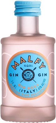 4,95 € Kostenloser Versand | Gin Malfy Gin Rosa Italien Miniaturflasche 5 cl