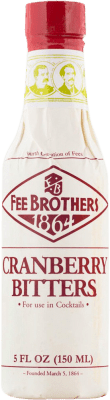 23,95 € Envío gratis | Schnapp Fee Brothers Bitter Cranberry Estados Unidos Botellín 15 cl