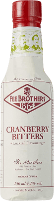 24,95 € Envío gratis | Schnapp Fee Brothers Bitter Cranberry Estados Unidos Botellín 15 cl