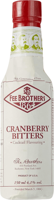 24,95 € 免费送货 | 施纳普斯 Fee Brothers Bitters 美国 小瓶装 15 cl Cranberry — 蔓越莓