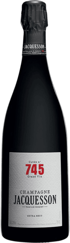 133,95 € Spedizione Gratuita | Spumante bianco Jacquesson 745 Brut Extra A.O.C. Champagne champagne Francia Pinot Nero, Chardonnay, Pinot Meunier Bottiglia 75 cl