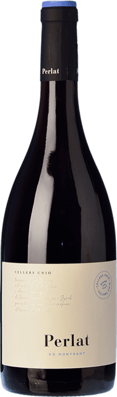 10,95 € Spedizione Gratuita | Vino rosso Cellers Unió Perlat Negre D.O. Montsant Catalogna Spagna Syrah, Grenache, Carignan Bottiglia 75 cl