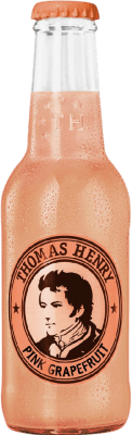 63,95 € Kostenloser Versand | 24 Einheiten Box Getränke und Mixer Thomas Henry Pink Grapefruit Großbritannien Kleine Flasche 20 cl