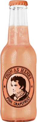 46,95 € Kostenloser Versand | 24 Einheiten Box Getränke und Mixer Thomas Henry Pink Grapefruit Großbritannien Kleine Flasche 20 cl