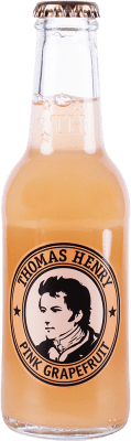 55,95 € 免费送货 | 盒装24个 饮料和搅拌机 Thomas Henry Pink Grapefruit 英国 小瓶 20 cl