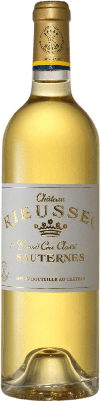 171,95 € Бесплатная доставка | Сладкое вино Barons de Rothschild Carmes de Rieussec 1990 A.O.C. Sauternes Бордо Франция Sauvignon White, Sémillon бутылка 75 cl