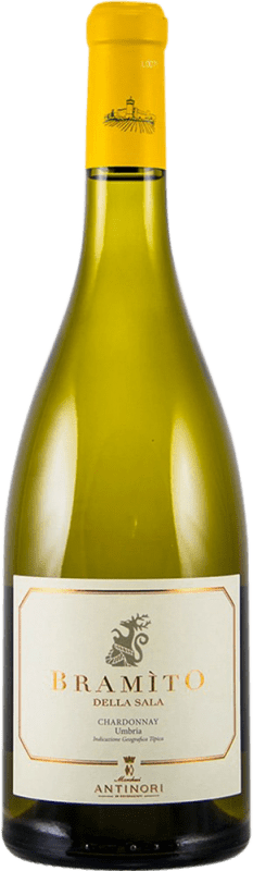 31,95 € Spedizione Gratuita | Vino bianco Marchesi Antinori Bramito Castello della Sala I.G.T. Umbria Umbria Italia Chardonnay Bottiglia 75 cl