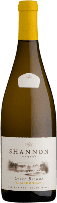 47,95 € Free Shipping | White wine Shannon Vineyards Oscar Browne A.V.A. Elgin Elgin Valley South Africa Chardonnay Bottle 75 cl