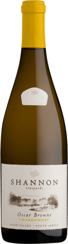 42,95 € Kostenloser Versand | Weißwein Shannon Vineyards Oscar Browne A.V.A. Elgin Elgin Valley Südafrika Chardonnay 75 cl