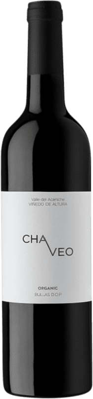 17,95 € Envío gratis | Vino tinto Monastrell Chaveo D.O. Bullas Región de Murcia España Monastrell Botella 75 cl